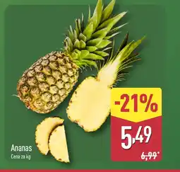 ALDI Ananas oferta