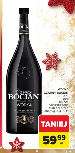 Carrefour Wódka Czarny bocian oferta