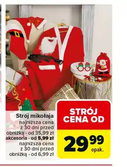 Carrefour Strój mikołaja oferta
