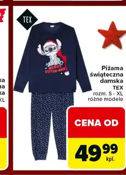 Carrefour Piżama damska TEX oferta