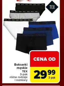 Carrefour Bokserki męskie TEX oferta