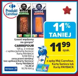 Carrefour Łosoś wędzony Carrefour oferta