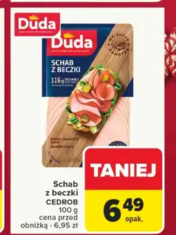 Carrefour Schab z beczki Duda oferta