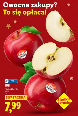 Lidl Jabłka Pola oferta