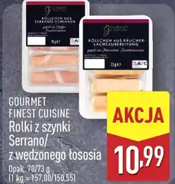 ALDI Rolki z szynki Serrano/ z wędzonego łososia oferta