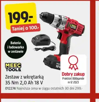 Zestaw z wkrętarką