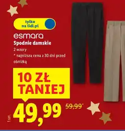 Lidl Spodnie damskie oferta