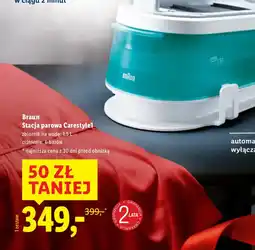 Lidl Braun Stacja parowa Carestyle1 oferta