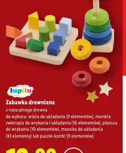 Lidl Zabawka drewniana oferta