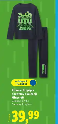 Lidl Piżama chłopięca oferta