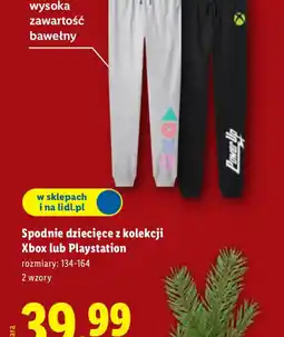 Lidl Spodnie dziecięce oferta