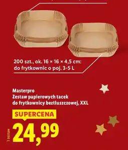 Lidl Zestaw papierowych tacek oferta