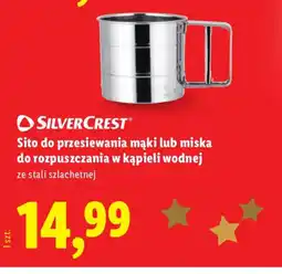 Lidl Sito do przesiewania mąki lub miska do rozpuszczania w kąpieli wodnej oferta