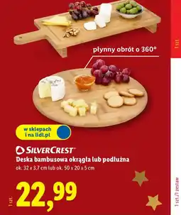 Lidl Deska bambusowa oferta