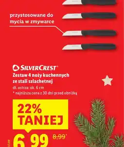 Lidl Zestaw 4 noży kuchennych oferta