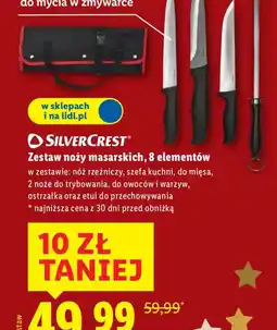 Lidl Zestaw noży masarskich SilverCrest oferta