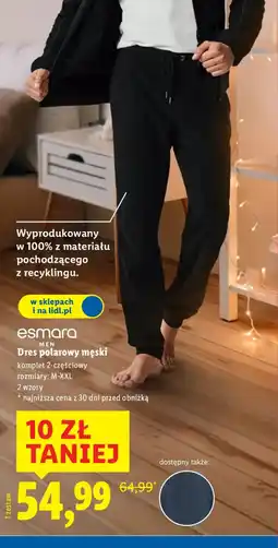 Lidl Dres polarowy męski oferta
