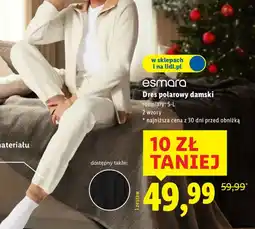Lidl Dres polarowy damski oferta