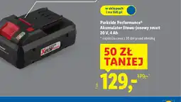 Lidl Parkside Performance Akumulator litowo-jonowy smart oferta