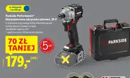 Lidl Parkside Performance® Akumulatorowa zakrętarka udarowa oferta