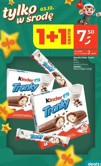Batoniki Kinder Tronky
