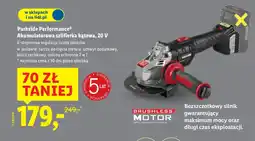 Lidl Akumulatorowa szlifierka kątowa oferta