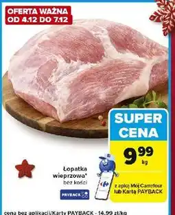 Carrefour Express Łopatka wieprzowa bez kości oferta
