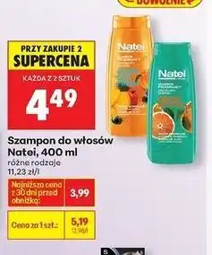 Biedronka Szampon do włosów Natei Every Day Fresh oferta