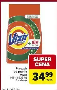 Carrefour Express Proszek do prania fairy expert Vizir Platinum oferta