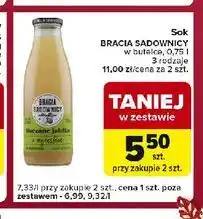 Carrefour Express Sok tłoczone jabłko z agrestem Bracia Sadownicy oferta