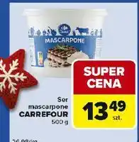 Carrefour Express Serek mascarpone Carrefour Classic oferta