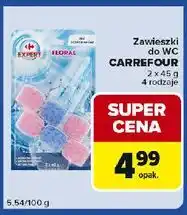 Carrefour Express Kostka do wc floral Carrefour oferta