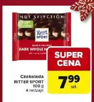 Carrefour Express Czekolada dark whole hazelnuts Ritter Sport oferta