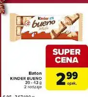 Carrefour Express Baton Kinder Bueno White oferta