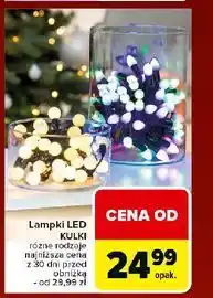 Carrefour Lampki led kulki oferta
