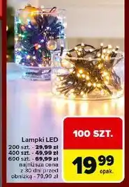 Carrefour Lampki 600 led oferta