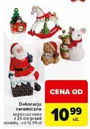 Carrefour Dekoracja ceramiczna oferta