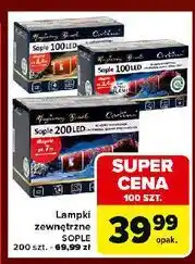 Carrefour Lampki sople 200 led Cortina oferta