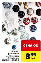 Carrefour Bombki plastikowe oferta