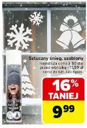 Carrefour Szablony do sztucznego śniegu oferta