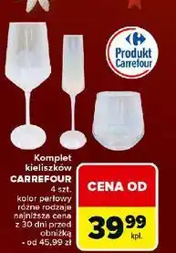 Carrefour Komplet kieliszków do wina Carrefour oferta
