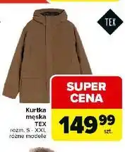 Carrefour Kurtka męska s-2xl Tex oferta