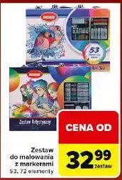 Carrefour Zestaw do malowania markerami Rexus oferta