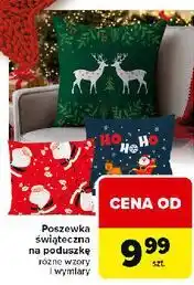 Carrefour Poszewka świąteczna oferta