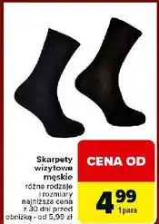 Carrefour Skarpety wizytowe męskie oferta