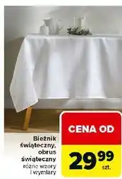 Carrefour Obrus świateczny oferta