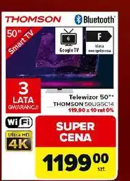 Carrefour Telewizor 50'' 50ug5c14 Thomson oferta