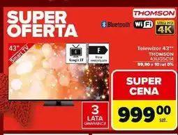 Carrefour Telewizor 43'' 55ug5c14 Thomson oferta
