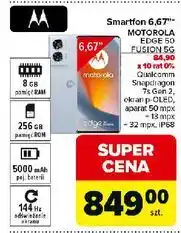 Carrefour Smartfon edge 50 fusion Motorola oferta