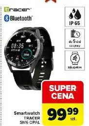 Carrefour Smartwatch sm6 czarny Tracer oferta